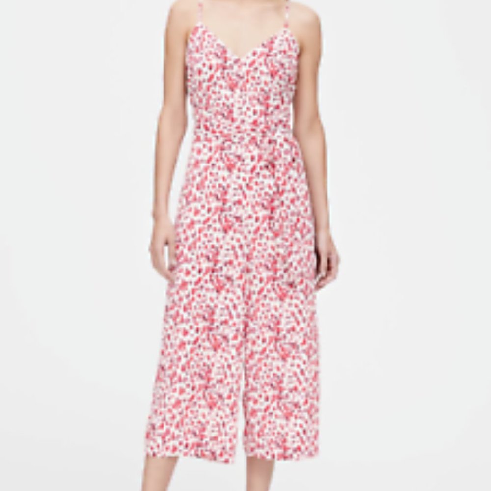 Banana Republic Leopard Jumpsuit